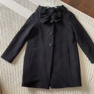 Kate spade bow coat, size 2